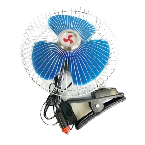 DC 12V/24V 6 and 8 Inch Car Electric Fan Auto Car Fan Mini Car Fan for Electromobile Small and Light