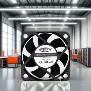 DC 12V/24V Brushless Axial Flow Cooling Fan (Plastic Blades) for Electronic Devices-50x50x15mm Ventilation OEM/ODM Supported