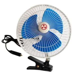 DC 12V 24V Car Fan Oscillating Portable Auto Car Fan 6 8 10 Inch Mini Car Fan With Switch