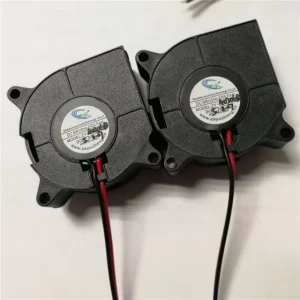 DC 12V 5000rpm 4020 Electric Radial Cooling Blower Fan with Ball Bearing 100mm Wire OEM Customizable Plastic Blade