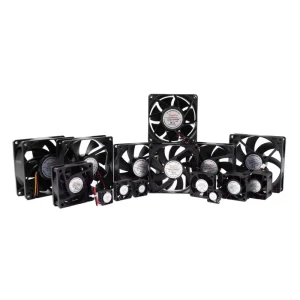 DC 12V Ball Bearing Plastic Computer Cooling Fan 120x120x25mm Electric OEM ODM 1500RPM 0.12A