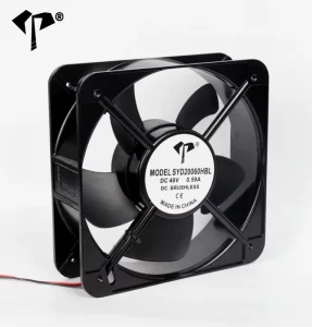DC 20060 Axial Flow Fan AC DC Industrial Cooling Fan 12V 24V 48V Industrial Ventilation Fan for Cabinet Machinery Ventilation