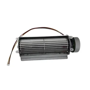 DC 24V Cross Flow Fan Low Noise Tangential Blower High Efficiency Cooling Fan for Industrial Cabinet Elevator Electric Fireplace