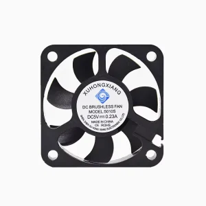 DC 50x50x10mm Axial Flow Fan 12000 RPM 12V IP67 Ball Bearing Plastic Blades Screw Fixing Low ROHS Certified Electric