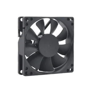 DC 8020 12V Brushless Axial Cooling Fan Ball Bearing Low Noise Plastic Blades