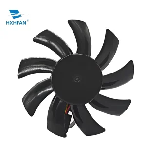 DC 80x80x15mm Frameless Axial Flow Fan 12V/24V Ball Bearing Plastic Blades