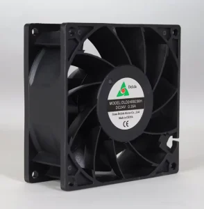 DC Axial Brushless Exhaust Fan 92x92x38 92mm 12V Electric OEM ODM Axial Flow Fans Ball Bearing 4500 RPM CE ROHS Certified