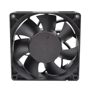 DC Axial Flow Fan Electric Plastic 12 48V Ball Bearing 70000 Hours Lifespan 92x92x32mm Air Cooling NEV Inspection Equipment OEM