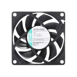DC Brushless Ball Bearing Industrial Axial Flow Low Noise Ventilation Fan SF7015