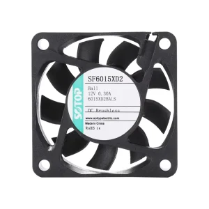 DC Brushless Industrial Axial Cooling Fans with Ball Bearing and Plastic Blades Electric SF6015