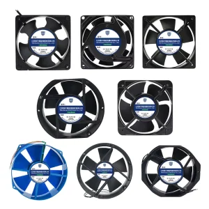 DC Cabinet Cooling Filter Enclosure with Sunon Electric IP55 Control Panel Mounted Fans AC Fans with Mesh Vent Exterior
