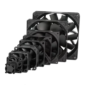 DC Cooling Fan 12V 24V Electric Plastic Ball Bearing High Air Volume Low Noise Industrial Cabinet Server Equipment OEM ODM IP44