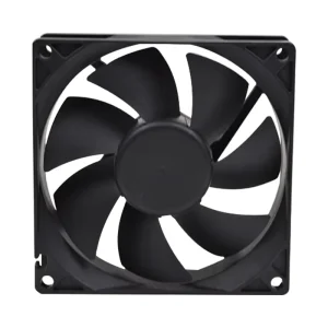DC Electric Axial Flow Fan 12/24/48V 92x92x25mm Plastic Blades Ball Hydraulic Bearing CE Certified Power Supply OEM ODM