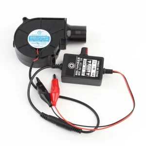DC12V 0.36A 7530 Low noise Axial flow Campfire Barbecue PWM Governor Turbine Blower CX7530B12L Cooling Fan