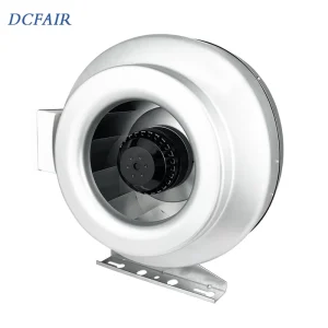 DCFAIR 10Inch Pump Room Paint Room Sirocco Exhaust Fan AC Motor Duct Fan OEM AC 220 240V 1 Year Warranty