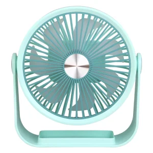 DD8163 Desk Fan USB Rechargeable Table Fan Outdoor Camping Fan Brushless Quiet 3 Speeds Wind