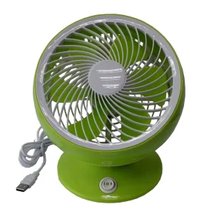DF608 Plastic Portable Low Noise Quiet Cooling Personal 6 Inch USB Air Circulation Desk Fan