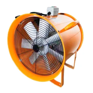 DFV Portable Commercial Electric Axial Fan 16” 400mm 2800RPM Ball Bearing 1100W OEM Duct Blower 96 M min for Poultry