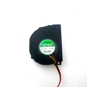 DISEN 51*50.5*15mm DC Turbo Blower Multi Vane Radial Wall Fan 12 24V ROHS Certified Fireproof Plastic 2 Year Warranty