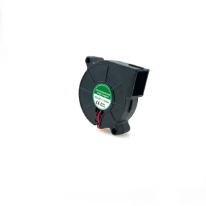 DISEN OEM ODM High Power 50x50x15mm 12v Cooling Fan Multi Vane Radial Fan Plastic Black Heat Sink CPU Cooler 2 Years Warranty