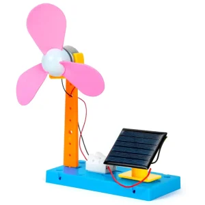 DIY Assembled Omni directional Solar Fan Model Kit Students Renewable Energy Physics Educational Toy