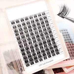 DIY Eyelash Extensions Single Cluster Eyelashes Fan Factory Price Pre cut Segmented