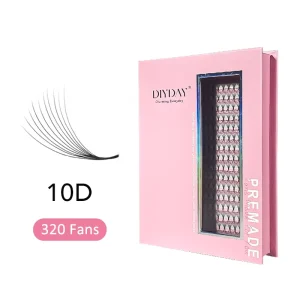 DIY Natural Volume Fans Eyelashes Enhance Eye Shape and Charm for Daily Life Elongate Fans Lashes