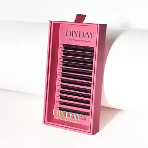 DIYDAY Fox YY Y Type 3 Layer Premade Fans Eyelash Extensions Natural Soft Eco-friendly Winged for Full Volume