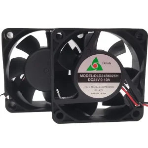 DLD 9733 Small Axial Blower Fan 60x60x25mm 5V 12V 24V DC Brushless Motor OEM ODM Customizable Waterproof Industrial Exhaust Fan