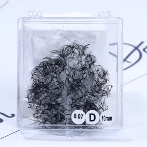 DancingSwan Pre Made Fan 500 Pointy Base Promade Lash Extension Fans 0.05 0.07 Loose Premade Volume Fans