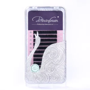 DancingSwan Silk Premium Lash Extension Trays Diyday 0.03 0.07 6d Fan Eyelashes Extensions