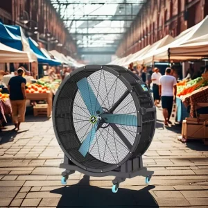 Dawang Fan 48 Inch HVLS Industrial Gym Ventilation Fan 220V 600W Aluminum Alloy Blades High Quality Big Wind Cooling Air
