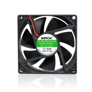 Dc Cooling Fan 80x80x25mm Small 80mm High Speed Dc 12V 12 Volt Motor Cooling Extractor Fan Ventilation for air Cleaner