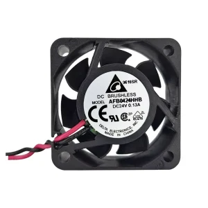 Delta AFB0424HHB Original 24V DC High Airflow Ball Plastic Industrial Axial Fans 0.13A 40*40*15mm 8300RPM OEM Customizable