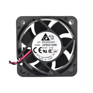 Delta AFB0512MB Customizable Plastic Blade Roof DC Brushless Fan OEM 12V DC 0.12A 50*50*15mm 4800RPM 12.36CFM Axial Cooling ODM