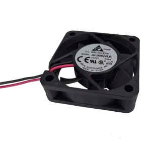 Delta AFB0524LB Original 24V DC 0.08A 50*50*15mm 4000RPM 9.89CFM High Airflow Ball Bearing OEM Industrial Axial Cooling Fan