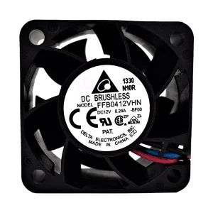 Delta FFB0412VHN BF00 12V 0.24A 9500RPM 15.79CFM 40*40*28mm Cooling Axial Flow Fan Industrial Ball Bearing Plastic Electric ODM
