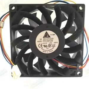 Delta FFC0912D 9025 12V 1.05a 9cm 4 Wire PWM Violent Chassis Cooling Fan