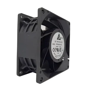 Delta PFB0824UHE 24V DC Ball Bearing Axial Flow Cooling 0.93A 80*80*38mm Radiator Fan Plastic Blade Ventilation OEM ODM 61dBA