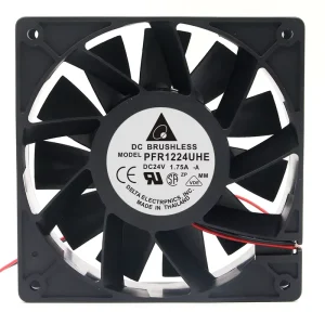Delta PFR1224UHE DC24V 1.75A 120*120*38MM 12038 12CM Original Double Ball Bearing 11 Blade High Airflow Cooling Fan