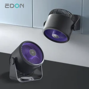 Desktop USB Air Circulation Fan High Speed Plastic Rechargeable Table Fan for Office Student