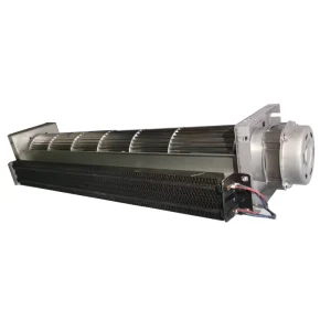 Diameter 90 100 mm Huge Big Cross Flow Fan Blower with PTC Heater