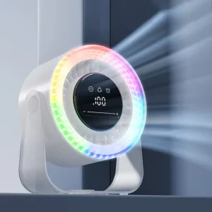 Digital Display Touch Screen Table LED Charging Multi Functional for Fans & Portable Fan