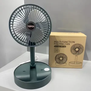 Direct Plug Folding Storage Telescopic Folding Fan English USB Fan Mechanicaltable Plastic No Charging Function