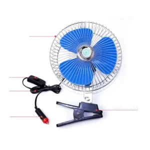 Direct Selling Reliable Quality BF Brand ABS Material Summer 12V Cooling Car Fan with Clip 1 Year Warranty
