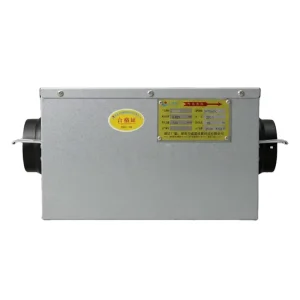 Double Layer Sound Insulated Inline Duct Fan for Recording Studio Yoga Studio Quiet Environment