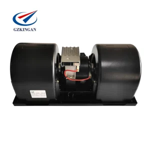 Double Wheel 12v/24v DC Motor Price Cooling Fan Condenser Dual Wheel Evaporator Blower