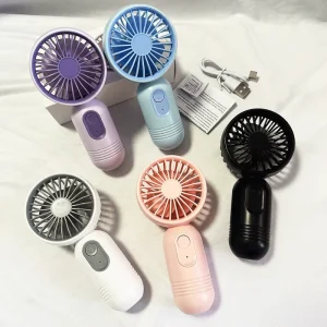 Drying Portable Pocket Hand USB and 3 Speeds Hand Fan Rechargeable Electric Air Conditioner Hand Held Lash Fans