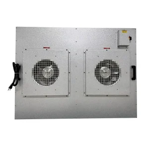 Dual Blower FFU Fan Filter Unit With HEPA Filter for Cleanroom Air Purification System