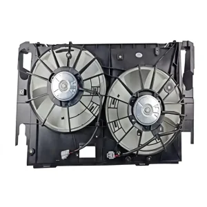 Dual Cooling Fan Assembly 12V DC OE 16711 31430 Radiator Fan Motor Replacement for Toyota Alphard 3.5